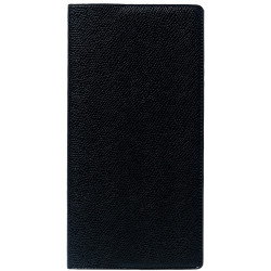 Agenda semainier Planorizon 8,8x17cm noir