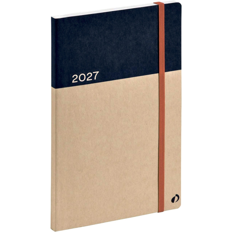 Agenda semainier Arrakis 10x15cm Marine
