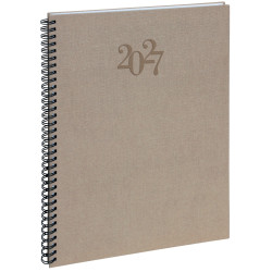 Agenda semainier Forever 21x29,7cm Lin