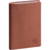 Agenda semainier Canvas 9x13cm Terracotta