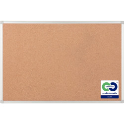 Tableau liège Earth 60x45cm cadre alu
