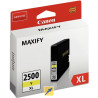 Canon 2500XL cartouche jet d'encre jaune haute capacité authentique (P