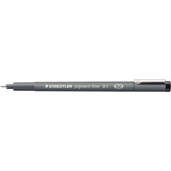 Feutre pigment liner 0,1mm noir