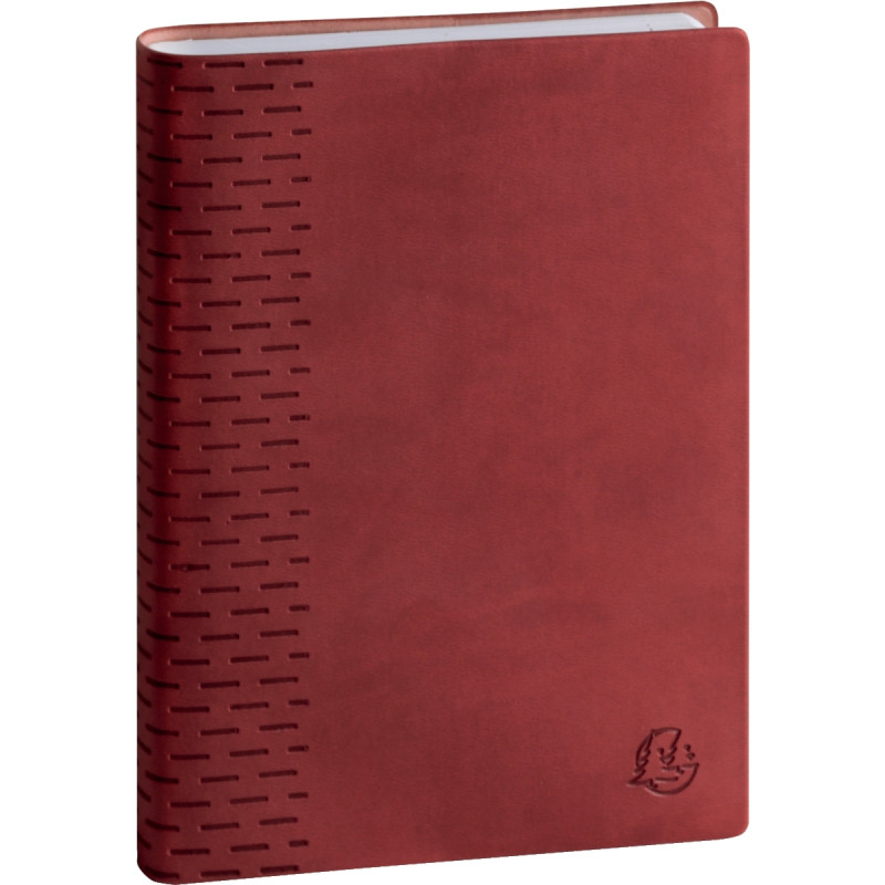 Agenda journalier Forum Winner 12x17cm rouge
