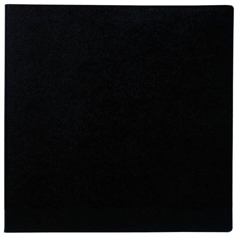 Agenda semainier Professionnel 16x16cm noir