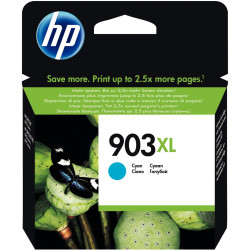 HP 903XL cartouche d'encre cyan grande capacité authentique (T6M03AE)