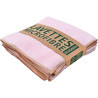 Lavette microfibre recyclée rose 38x38cm 220gr/m² - Lot de 5
