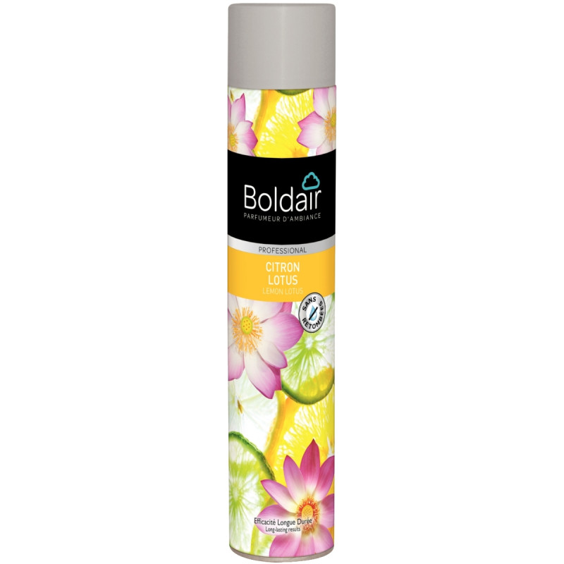 Aérosol 750ml désodorisant BOLDAIR citron