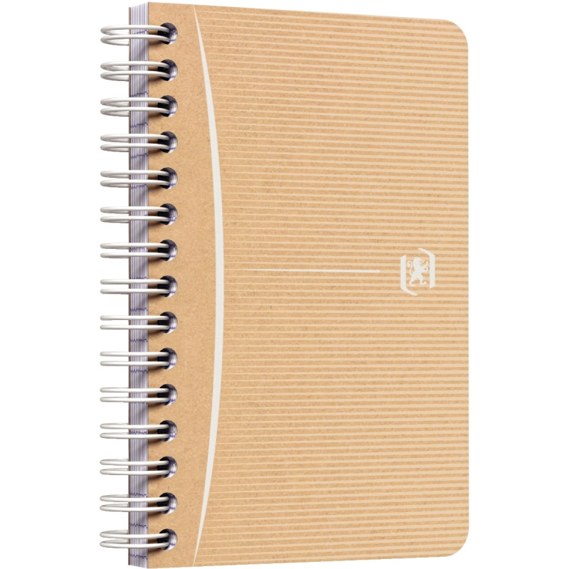 Carnet à reliure intégrale 180 pages TOUAREG format 9x14 cm, quadrillé