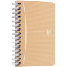 Carnet à reliure intégrale 180 pages TOUAREG format 9x14 cm, quadrillé