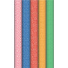Boîte de 10 rouleaux de papier cadeau motifs fantaisies assortis dimen