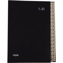 Trieur numérique balacron 31 compartiments, noir