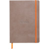 Carnet 160 pages RHODIARAMA format A5, ligné, couverture souple en sim