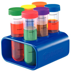 Set de 6 tubes à essai 15cm