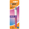 Blister de 1 stylo bille 4 couleurs Shine gradient assortis
