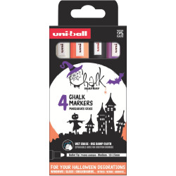 Pochette de 4 marqueurs Chalk Marker Halloween