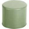 Pouf rond en PVC diamètre 30cm menthe