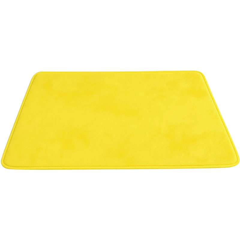 Tapis ultrasoft 70x95cm jaune