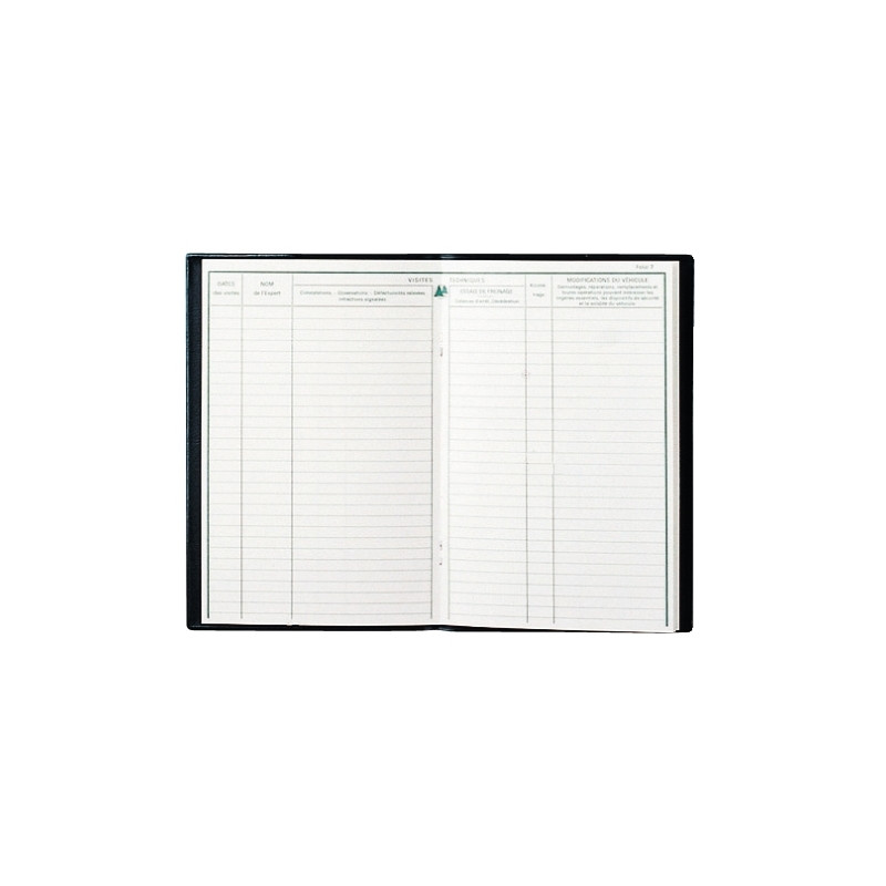 Piqûre 40 pages position de compte format 16 x 19,5 cm