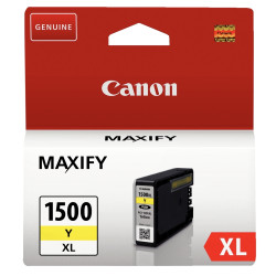 Canon 1500XL cartouche jet d'encre jaune haute capacité authentique (P
