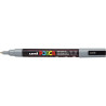 Marqueur Posca pointe fine ogive gris