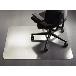 Tapis de sol transparent antistatique pour moquette 120x150cm