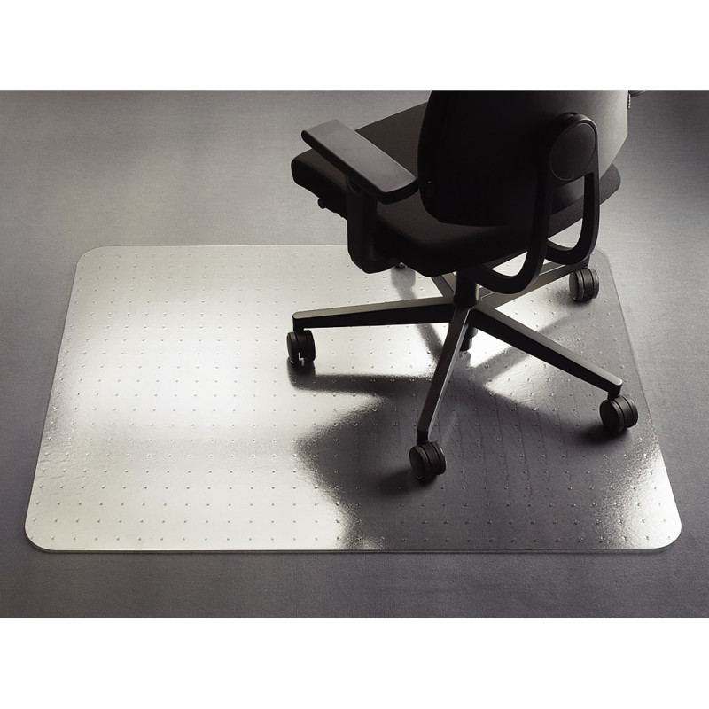 Tapis de sol transparent antistatique pour moquette 120x150cm