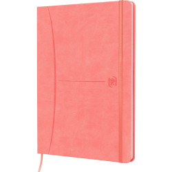Carnet 160 pages SIGNATURE format A5, ligné 6 mm, coloris pastel assor