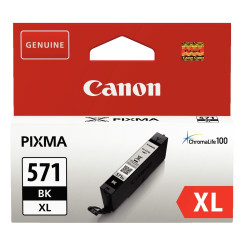 Canon 571XL cartouche jet d'encre noire haute capacité authentique (CL
