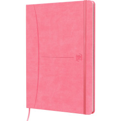Carnet 160 pages SIGNATURE format A5, ligné 6 mm, coloris pastel assor