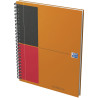 Cahier à reliure intégrale NOTEBOOK format A5+ ligné 6 mm, 160 pages
