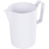 Pichet à eau blanc 1,5 litres