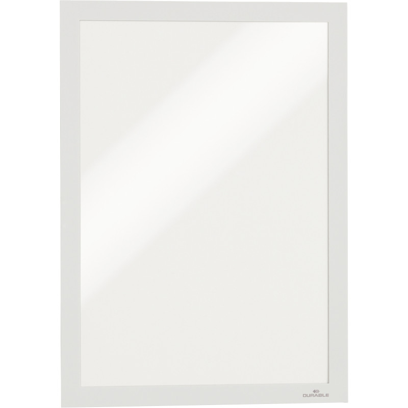 Sachet de 2 cadres d'affichage A4 adhésif repositionnable avec contour