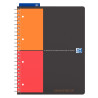 Cahier à reliure intégrale MANAGERBOOK format A4+ réglure projet, 160