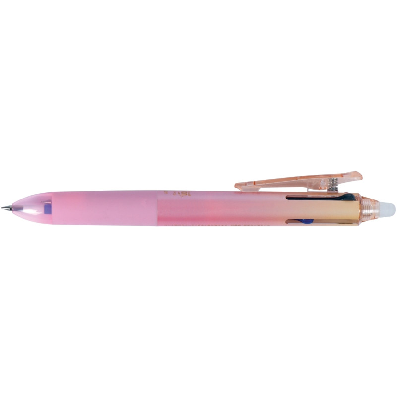 Stylo bille 4 couleurs Frixion Ball rose dégradé