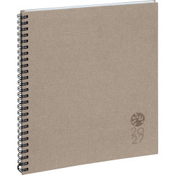 Agenda semainier Forever 19,5x22,5cm Lin