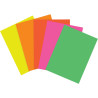 Paquet de 100 feuilles affiche 29.7x42cm 5 couleurs fluo