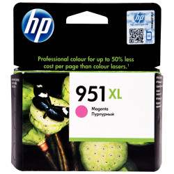 HP 951XL cartouche d'encre magenta grande capacité authentique (CN047A