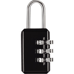 Cadenas à combinaison 20mm noir