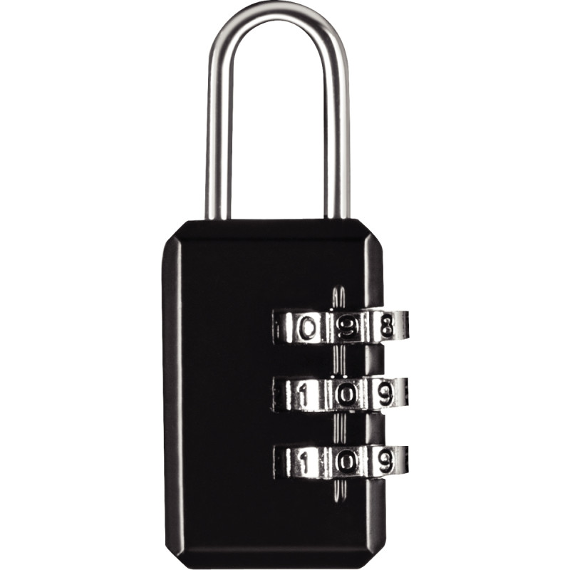 Cadenas à combinaison 20mm noir