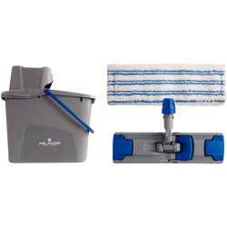 Ensemble seau+ support + frange 35 cm