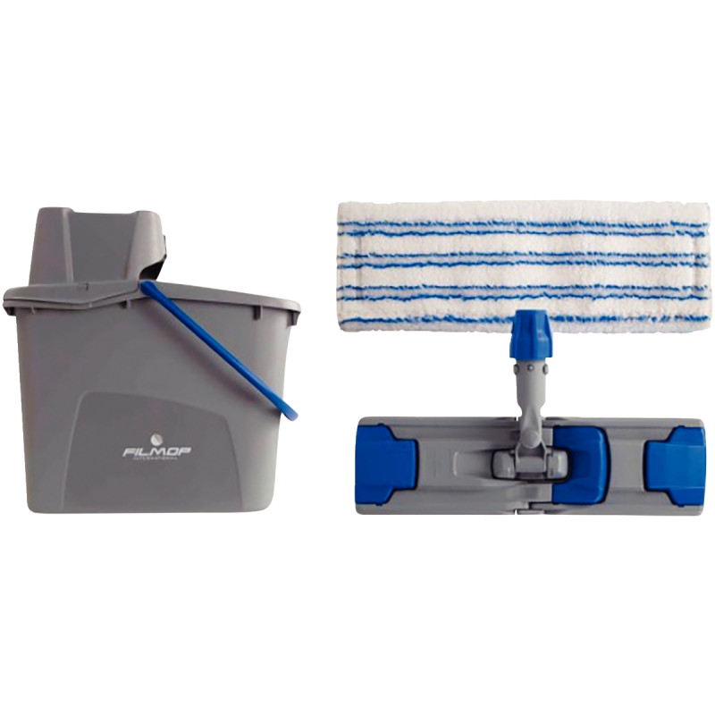 Ensemble seau+ support + frange 35 cm