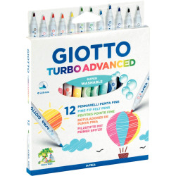Étui de 12 feutres Advanced assortis