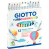 Étui de 12 feutres Advanced assortis