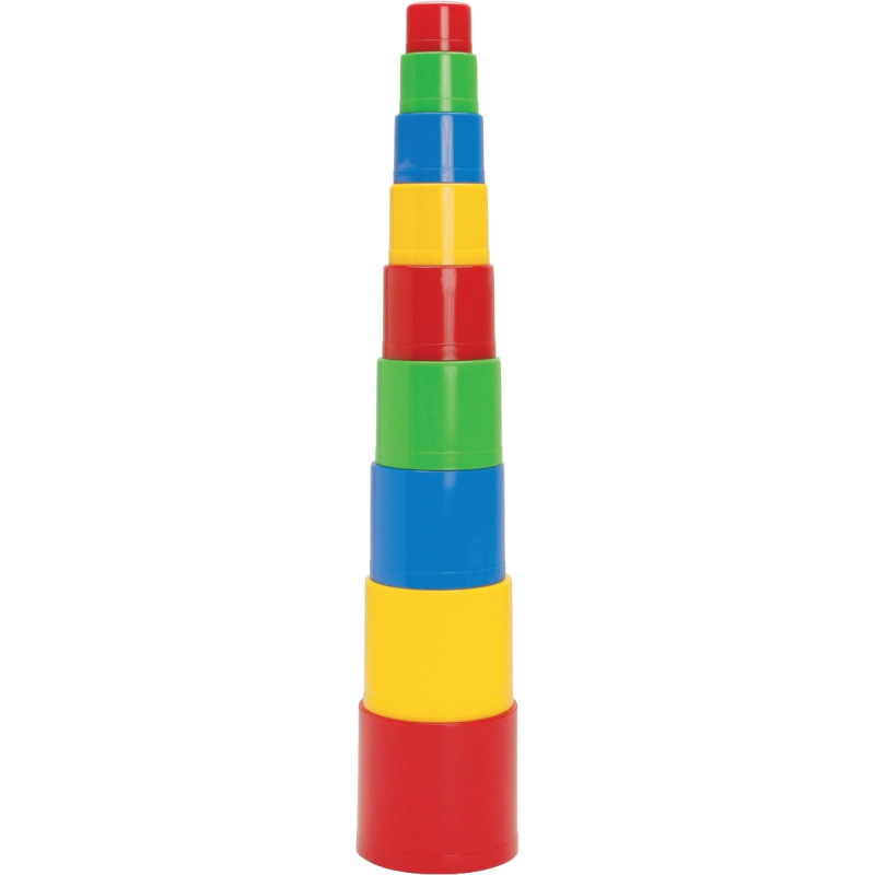 Tour de 9 gobelets à empiler