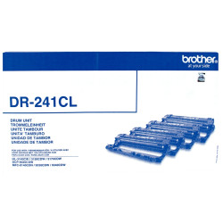 Brother DR241CL tambour laser noire, cyan, magenta et jaune authentiqu