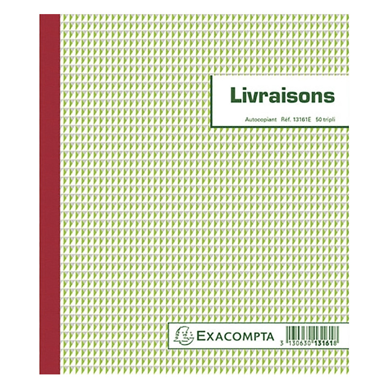 Manifold Bons de livraison NCR format 21 x 18 cm 50 triplicatas autoco