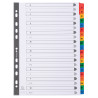 Jeu de 20 intercalaires alphabétiques en carte Mylar, format A4