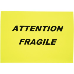 Boîte de 100 étiquettes Flaconuo multi-usages 210x297mm jaune