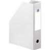 Porte-revues OXFORD en PVC dos 10cm blanc